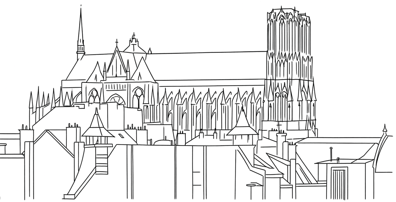 Champagne Thiénot – cathédrale de Reims